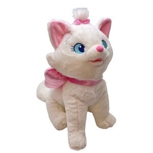 The Aristrocats Disney Marie 12” Plush White Cat